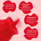 Skins Rose Buddies - The Rose Lix Vibrator Sex Toy