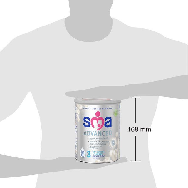 SMA Advanced 3 Growing Up Milk Powder 1-3 Yrs 800g