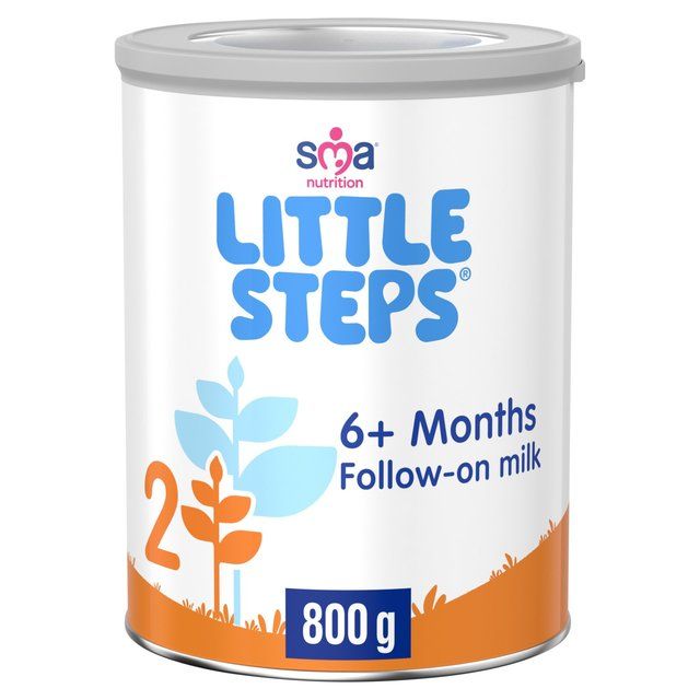 SMA Little Steps 2 Follow-on Milk Powder 6 mths+ 800g