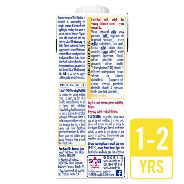 SMA Pro 3 Growing up Milk Ready to Use 1-3 Yrs 200ml