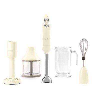 Smeg Hand Blender Cream With Tritan Renew