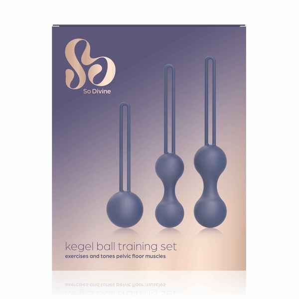 So Divine Embrace & Thrive Kegel Ball Training Set