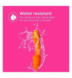 So Divine Pash Ribbed Vibrator Orange