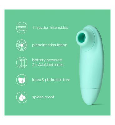 So Divine Pearl Suction Stimulator Aqua