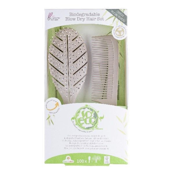 So Eco Biodegradable Blow Dry Hair Set