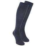 Sock Snob 2 Pairs Mens Knee High Bamboo Socks 6-11 UK