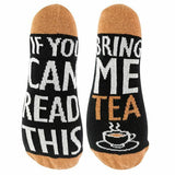 Sock Snob If You Can Read This Bring Me... Socks 4-8 UK Tea / 1EA