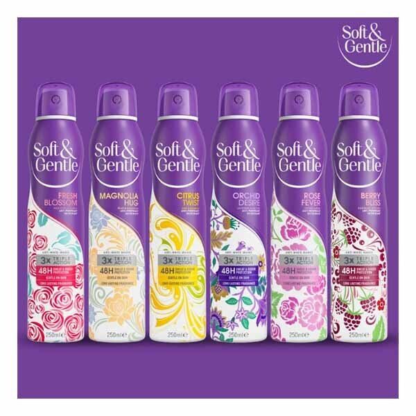 Soft & Gentle Aerosol Citrus Twist 250Ml