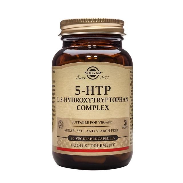 Solgar 5-HTP L-5-Hydroxytryptophan Complex Vegetable Capsules 90 per pack
