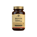 Solgar Biotin Vegetable Capsules 5000ug 50 per pack