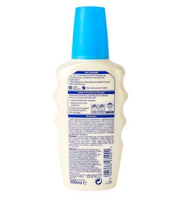 Soltan Kids Once 8hr Protect & Play Spray SPF50+ 200ml