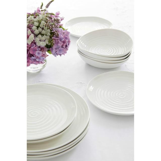 Sophie Conran White Porcelain Coupe Dinner Set 12 per pack
