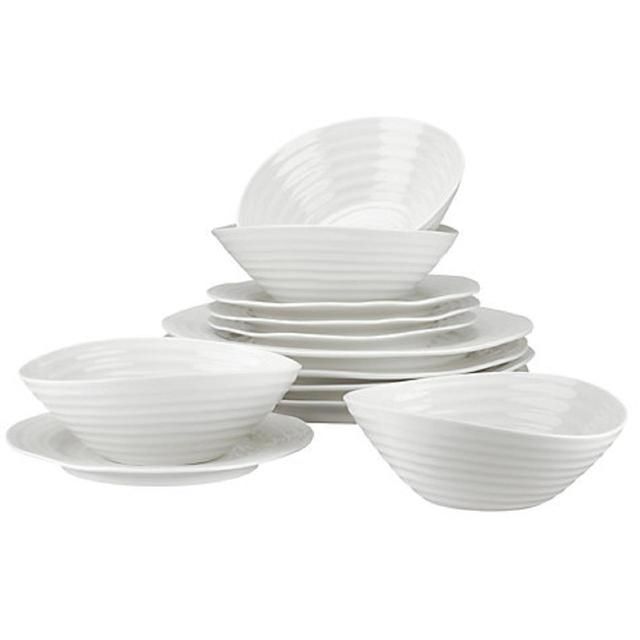 Sophie Conran White Porcelain Dinner Set   12 per pack