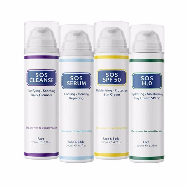 SOS H20 Facial Moisturiser SPF 30, 200ml