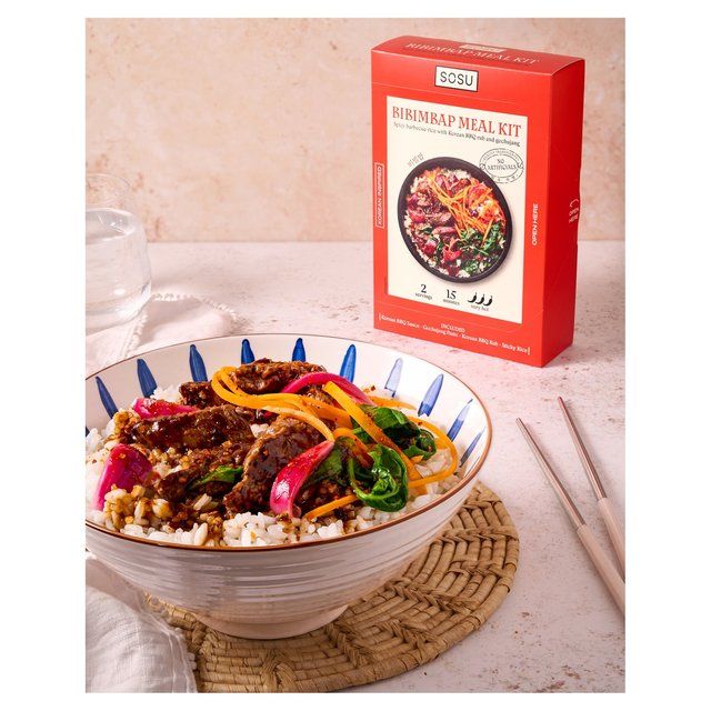 Sosu Korean Bibimbap Rice Meal Kit 237g