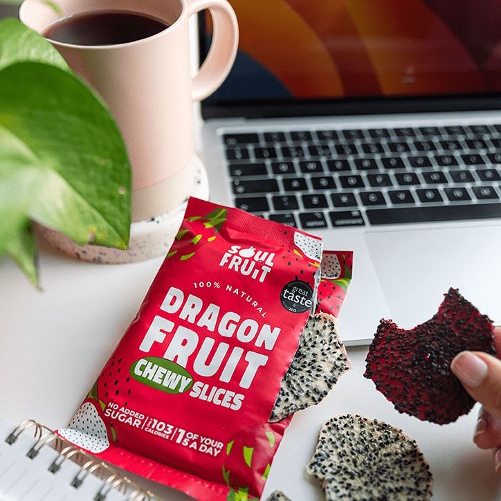 Soul Fruit Soft Dried Dragon Fruit Slices 30g