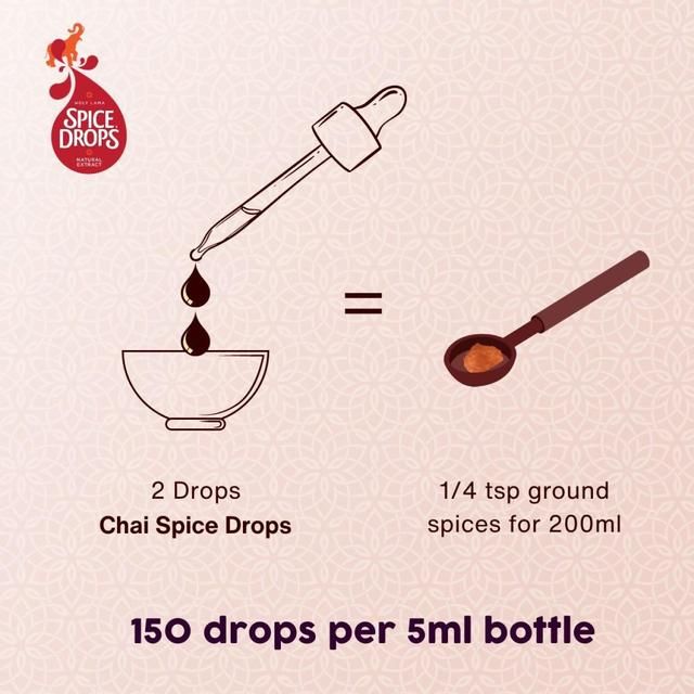 Spice Drops Concentrated Natural Chai Spices Extract 5ml
