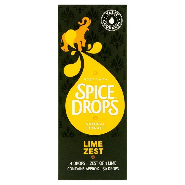 Spice Drops Concentrated Natural Lime Zest Extract 5ml
