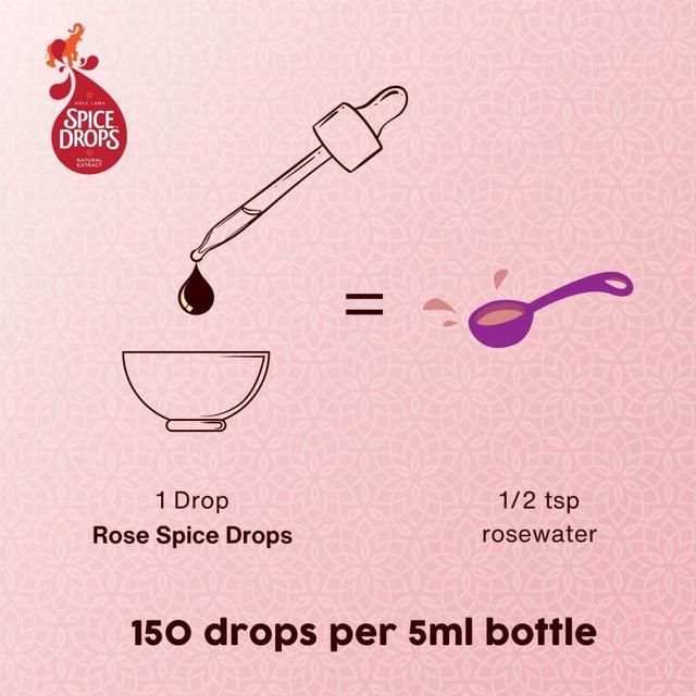 Spice Drops Concentrated Natural Rose Extract 5ml