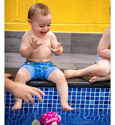 Splash About Happy Nappy Swim Crocodile Swamp 3-6 Months Medium