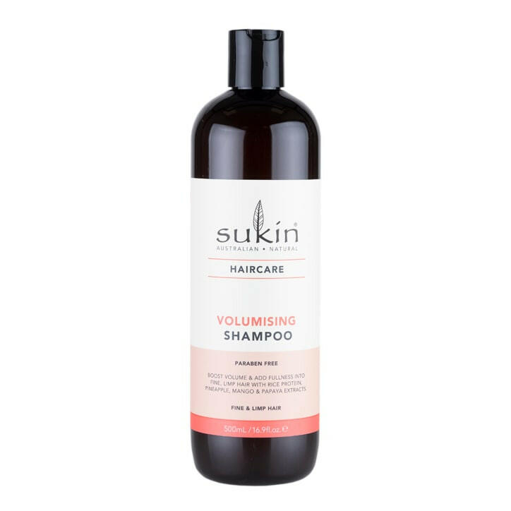 Sukin Volumising Shampoo 500ml Natural Shampoo Boots
