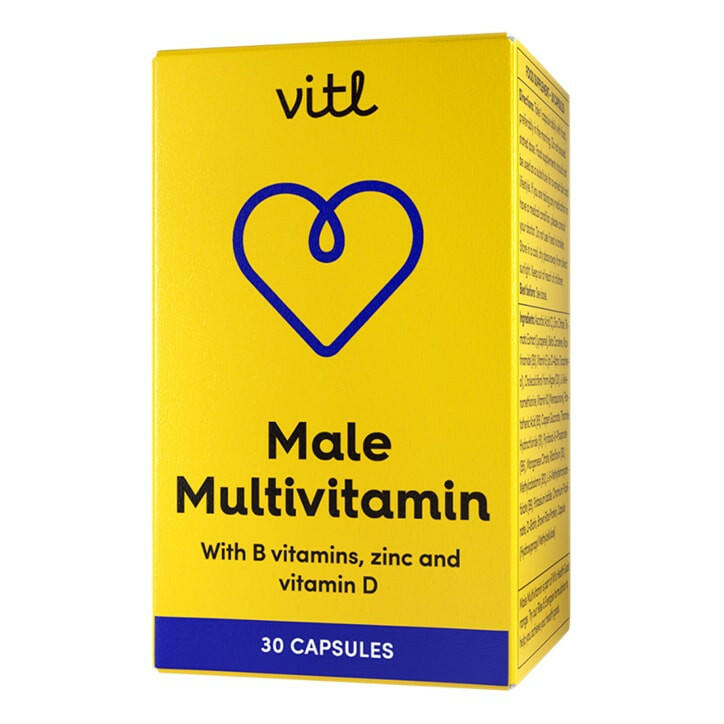 Vitl Male Multivitamin 30 Capsules GOODS ASDA