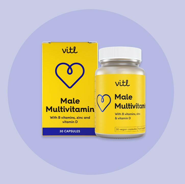 Vitl Male Multivitamin 30 Capsules GOODS ASDA