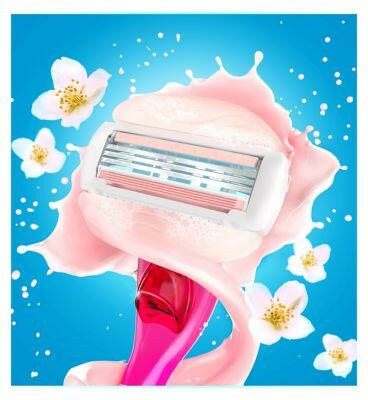 Venus Comfortglide Spa Breeze Razor Blades, 4 pack Suncare & Travel Boots