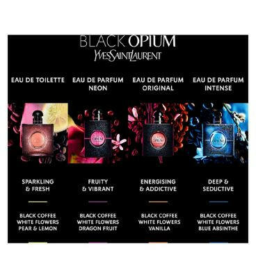 YSL Black Opium Eau de Parfum 90ml Perfumes, Aftershaves & Gift Sets Boots