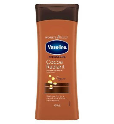 Vaseline Intensive Care Cocoa Radiant Body Lotion 400 ml Men's Toiletries Boots