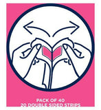 Veet 40 Wax Strips Maxi Format - Sensitive Skin Women's Toiletries Boots