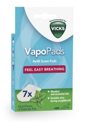 Vicks Comforting VapoPads Refill Scent Pads - Menthol scent General Health & Remedies Boots