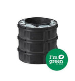 Tommee Tippee Twist and Click Advanced Nappy Bin Refill Cassettes, Sustainably Sourced Antibacterial GREENFILM, Pack of 3 Toys & Kid's Zone Boots