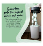 Tommee Tippee Twist & Click Nappy Bin Refill Cassettes, Sustainably Sourced Antibacterial GREENFILM, Pack of 6 Toys & Kid's Zone Boots