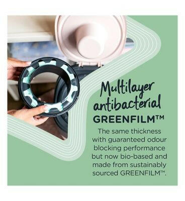 Tommee Tippee Twist & Click Nappy Bin Refill Cassettes, Sustainably Sourced Antibacterial GREENFILM, Pack of 6 Toys & Kid's Zone Boots