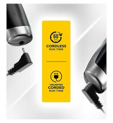 Wahl Clipper Kit Cord/Cordless, Black Men's Toiletries Boots