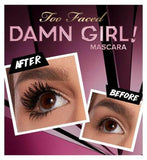 Too Faced Damn Girl! Doll-Size 24-Hour Mascara 6ml Make Up & Beauty Accessories Boots