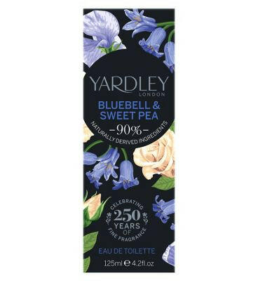Yardley Bluebell & Sweetpea EDT 125ml Make Up & Beauty Accessories Boots