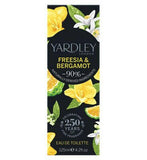 Yardley Freesia & Bergamot EDT 125ml Make Up & Beauty Accessories Boots