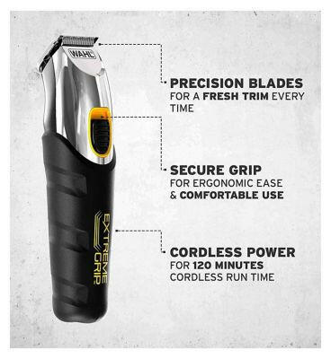 Wahl Trimmer Kit Extreme Grip Multi Men's Toiletries Boots