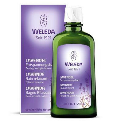 Weleda Lavender Bath Milk Vegan 200ml Make Up & Beauty Accessories Boots