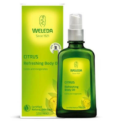 Weleda Citrus Refreshing Body Oil 100ml Make Up & Beauty Accessories Boots