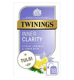 Twinings Inner Clarity Citrusy Camomile & Lemon Balm 18s Vegetarian & Vegan Boots