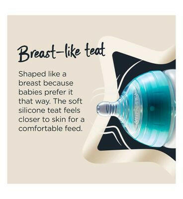 Tommee Tippee Advanced Anti-Colic Baby Bottle, 260ml, Self-Sterilising, Pack of 1 Baby Accessories & Cleaning Boots