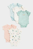 Woodland Short-Sleeved Bodysuits - 5 Pack GOODS Boots