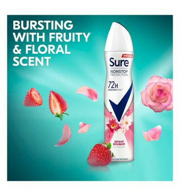 Sure Bright Bouquet Nonstop Protection Anti-perspirant Deodorant Aerosol 250 ml Deodorants Boots