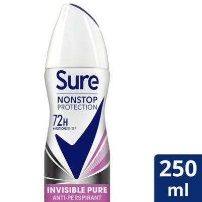 Sure Invisible Pure Nonstop Protection Anti-perspirant Deodorant Aerosol 250 ml Deodorants Boots