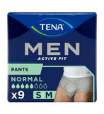 Tena Men Pants Normal Grey Small/Medium 9s Health Care Boots