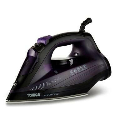 Tower Ceraglide 2600W Steam Iron Purple GOODS Boots