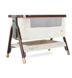 Tutti Bambini CoZee Luxe Bedside Crib - Walnut/Cream GOODS Boots
